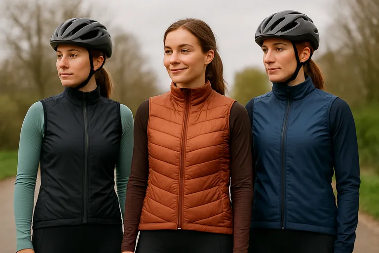 Belangrijkste typen en materialen van fiets bodywarmers en gilets