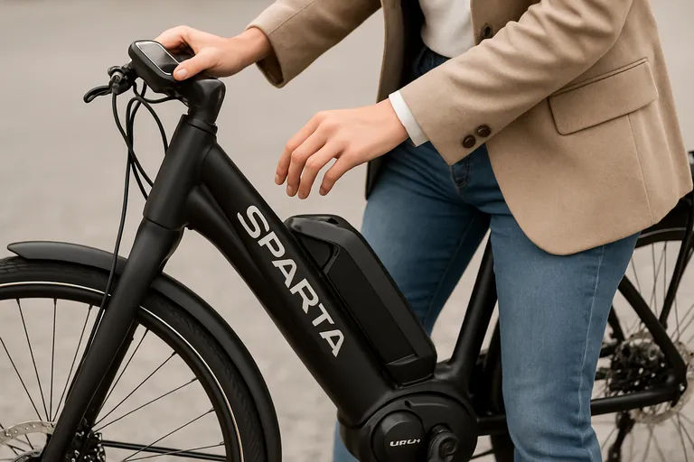 Motor, accu en bediening