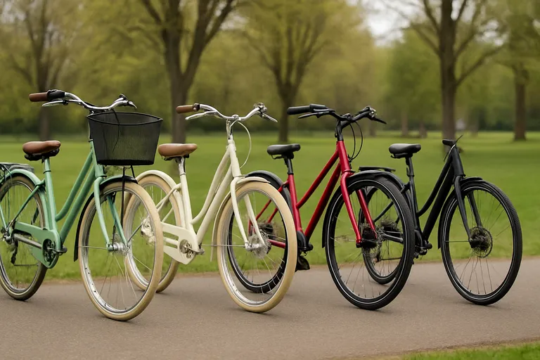 Populaire types dames fiets