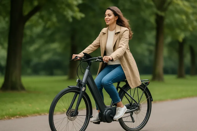 Wat is een elektrische fiets met middenmotor voor dames?