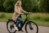 Elegant en stabiel rijden: elektrische damesfiets met geïntegreerde accu voor meer comfort en controle